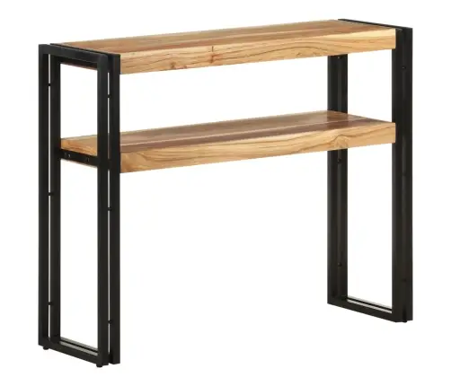 Konsolinis Staliukas, 90X30X75cm Akacijos Medienos Masyvas