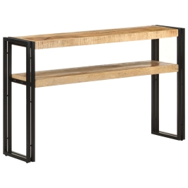 Konsoles Galdiņš, 120X30X75 Cm, Neapstrādāts Mango Koks Vidaxl