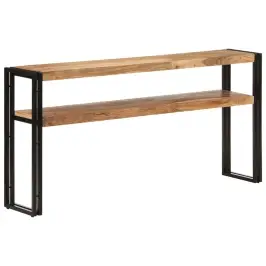 Konsolinis Staliukas, 150X30X75cm Akacijos Medienos Masyvas