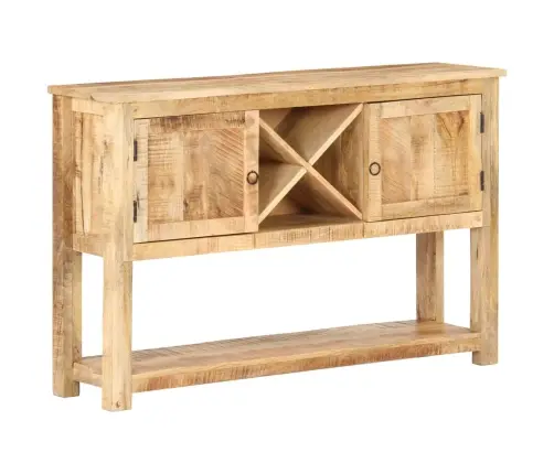 Plaukts, 120X30X76 Cm, Neapstrādāts Mango Koks Vidaxl