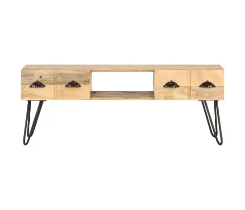 Tv Galdiņš, 120X35X45 Cm, Mango Masīvkoks Vidaxl