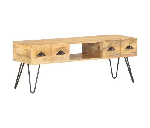 Tv Galdiņš, 120X35X45 Cm, Mango Masīvkoks Vidaxl