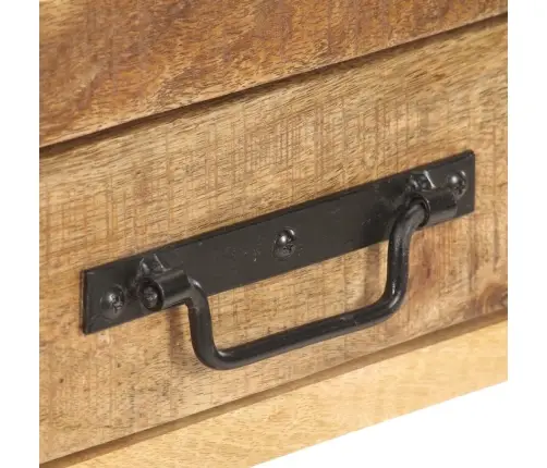 Puhvetkapp, 120 X 30 X 75 cm Töötlemata Mangopuit