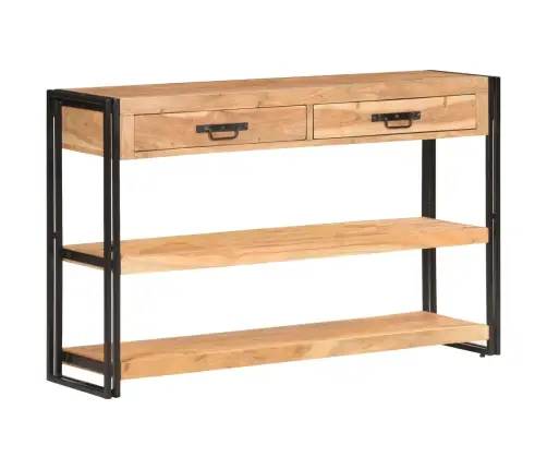 Kumode, 120X30X75 Cm, Akācijas Masīvkoks Vidaxl