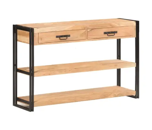 Kumode, 120X30X75 Cm, Akācijas Masīvkoks Vidaxl