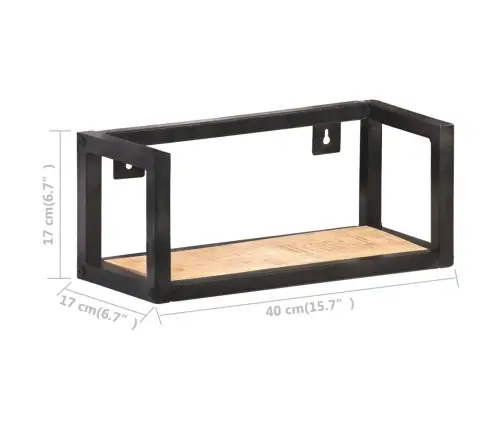 Seinariiulid 2 Tk 40 Cm Toekas Mangopuit
