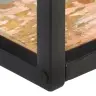 Sienas Plaukti, 2 Gab., 80 Cm, Pārstrādāts Masīvkoks Vidaxl