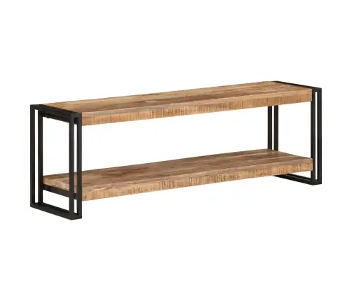 Tv Plauktiņš, 120X30X40 Cm, Neapstrādāts Mango Koks Vidaxl