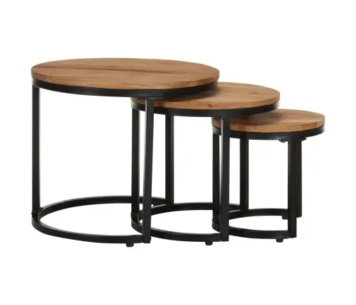 Külglauad, 3 Tk, Akaatsiapuit