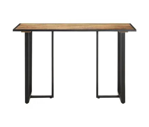 Virtuves Galds, 120 Cm, Neapstrādāts Mango Koks Vidaxl