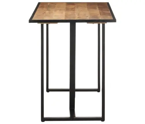 Virtuves Galds, 120 Cm, Neapstrādāts Mango Koks Vidaxl