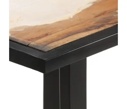 Valgomojo Stalas, 140cm Perdirbtos Medienos Masyvas