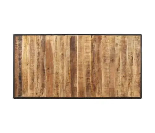 Virtuves Galds, 160 Cm, Neapstrādāts Mango Koks Vidaxl