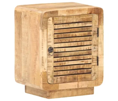 Naktsskapītis, 40X30X50 Cm, Neapstrādāts Mango Koks Vidaxl