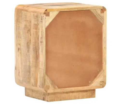 Naktsskapītis, 40X30X50 Cm, Neapstrādāts Mango Koks Vidaxl