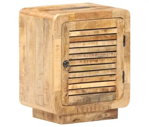 Naktsskapītis, 40X30X50 Cm, Neapstrādāts Mango Koks Vidaxl