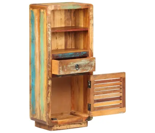 Augstais Skapītis, 45X32X110 Cm, Pārstrādāts Masīvkoks Vidaxl