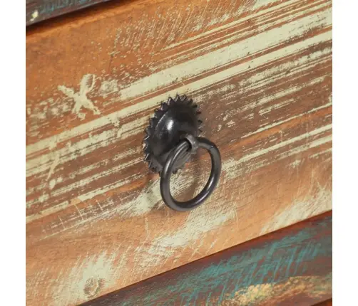 Augstais Skapītis, 45X32X110 Cm, Pārstrādāts Masīvkoks Vidaxl