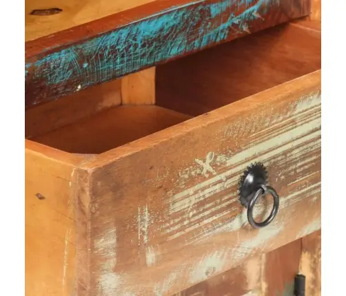 Augstais Skapītis, 45X32X110 Cm, Pārstrādāts Masīvkoks Vidaxl