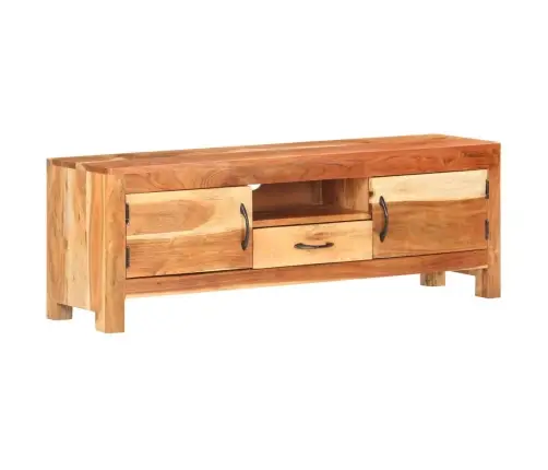 Televizoriaus Spintelė, 116X30X40cm Akacijos Medienos Masyvas