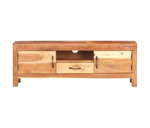 Televizoriaus Spintelė, 116X30X40cm Akacijos Medienos Masyvas
