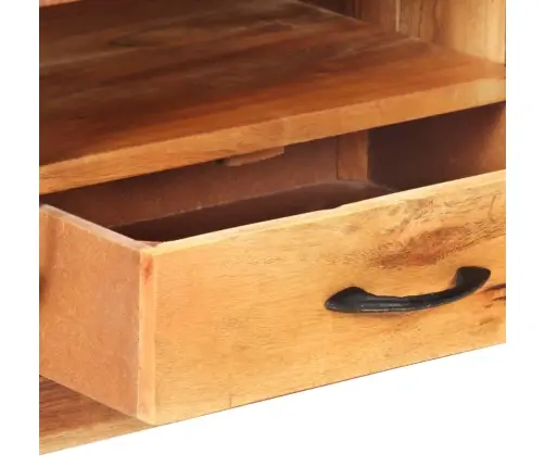 Televizoriaus Spintelė, 116X30X40cm Akacijos Medienos Masyvas