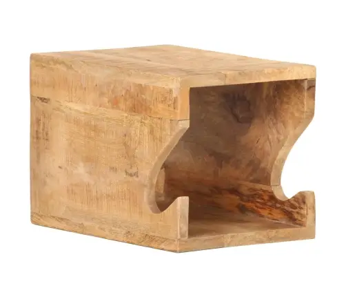 Sienas Velosipēda Turētājs, 35X25X25 Cm, Mango Masīvkoks Vidaxl