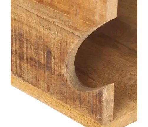 Sienas Velosipēda Turētājs, 35X25X25 Cm, Mango Masīvkoks Vidaxl