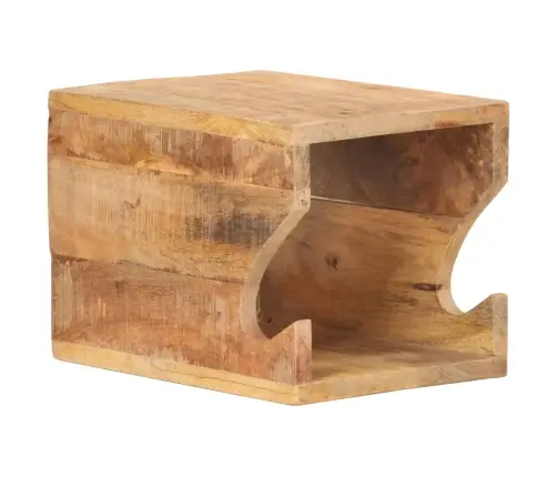 Sienas Velosipēda Turētājs, 35X25X25 Cm, Mango Masīvkoks Vidaxl