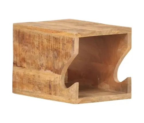 Sienas Velosipēda Turētājs, 35X25X25 Cm, Mango Masīvkoks Vidaxl