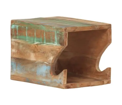 Sienas Velosipēda Turētājs, 35X25X25 Cm, Pārstrādāts Masīvkoks Vidaxl