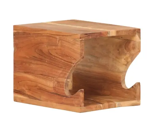 Sienas Velosipēda Turētājs, 35X25X25 Cm, Akācijas Masīvkoks Vidaxl