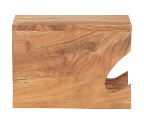 Sienas Velosipēda Turētājs, 35X25X25 Cm, Akācijas Masīvkoks Vidaxl