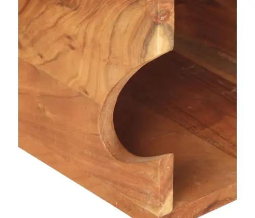 Sienas Velosipēda Turētājs, 35X25X25 Cm, Akācijas Masīvkoks Vidaxl