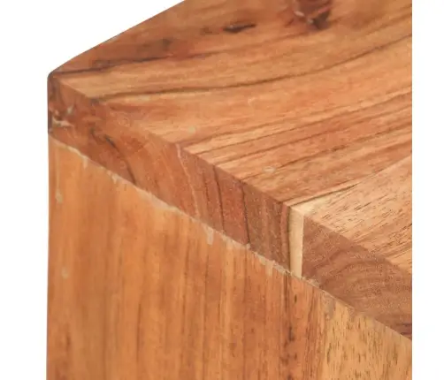 Sienas Skrituļdēļu Plaukts, 25X20X30 Cm, Akācijas Masīvkoks Vidaxl