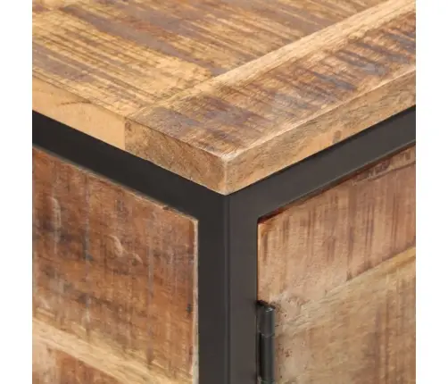 Šoninė Spintelė, 85X30X80cm Neapdorota Mango Mediena