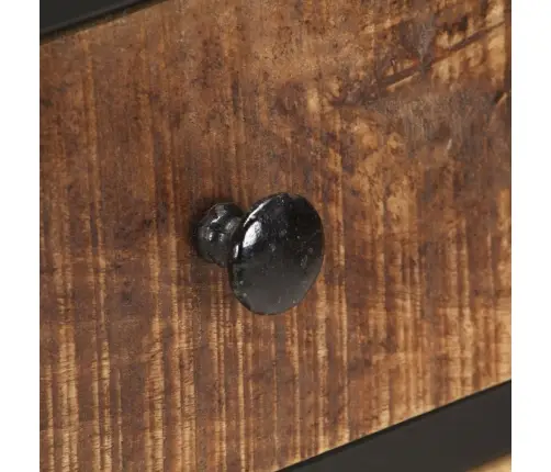 Šoninė Spintelė, 85X30X80cm Neapdorota Mango Mediena