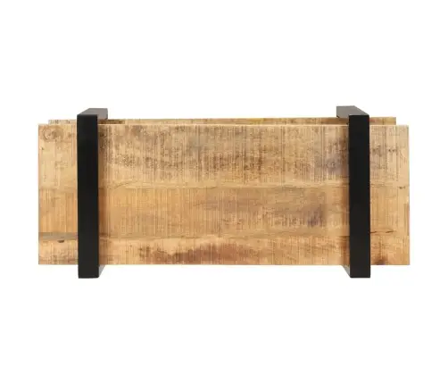 Tv Plauktiņš, 90X40X40 Cm, Neapstrādāts Mango Koks Vidaxl