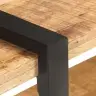 Tv Plauktiņš, 90X40X40 Cm, Neapstrādāts Mango Koks Vidaxl