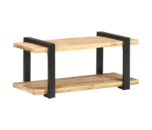 Tv Plauktiņš, 90X40X40 Cm, Neapstrādāts Mango Koks Vidaxl