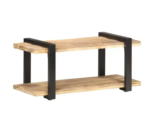 Tv Plauktiņš, 90X40X40 Cm, Neapstrādāts Mango Koks Vidaxl