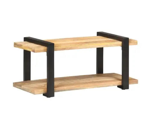 Tv Plauktiņš, 90X40X40 Cm, Neapstrādāts Mango Koks Vidaxl