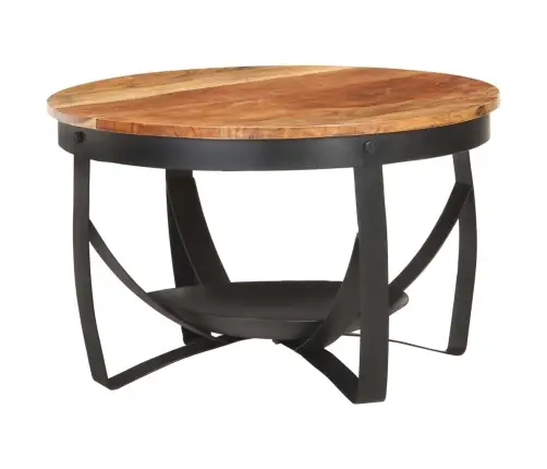 Kavos Staliukas, Skersmuo 68X43cm Akacijos Medienos Masyvas