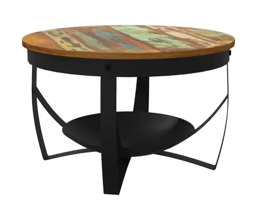 Kohvilaud, Ø68 X 43 cm Taastatud Puit Kohvilaud, Ø68 X 43 cm Taastatud Puit