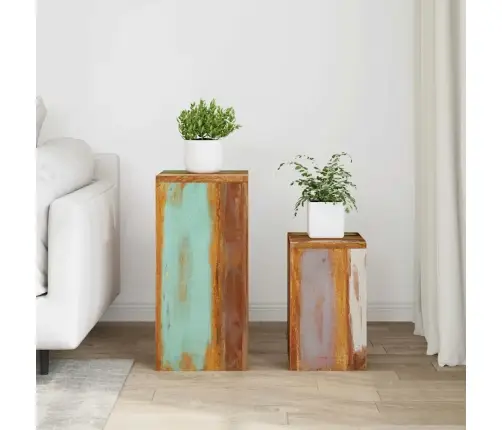 Augu Statīvi, 2 Gab., Pārstrādāts Masīvkoks  Vidaxl