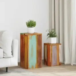 Stovai Augalams, 2Vnt., Perdirbtos Medienos Masyvas