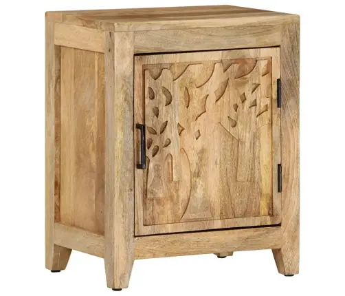 Naktsskapītis, 40X30X50 Cm, Mango Masīvkoks Vidaxl