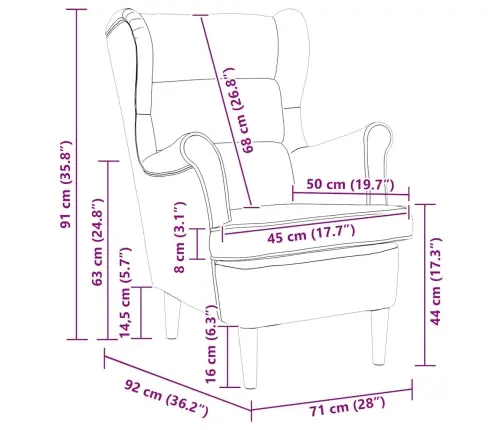 Atpūtas Krēsls, Gaiši Pelēks Samts Vidaxl