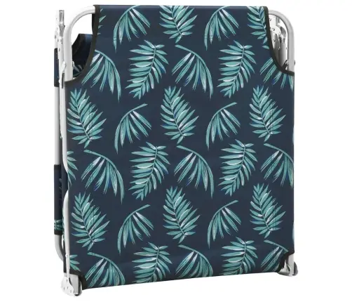 Saliekams Sauļošanās Zvilnis Ar Galvas Spilvenu, Tērauds Vidaxl Saliekams Sauļošanās Zvilnis Ar Galvas Spilvenu, Tērauds Vidaxl