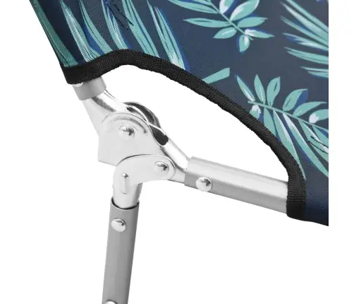 Saliekams Sauļošanās Zvilnis Ar Galvas Spilvenu, Tērauds Vidaxl Saliekams Sauļošanās Zvilnis Ar Galvas Spilvenu, Tērauds Vidaxl